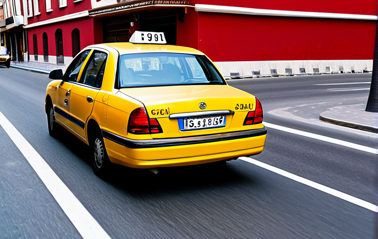 튀니지 자동차 번호판 체계 - A Tunisian government car license plate with the code "2" for Ariana, blue background, white letteri...