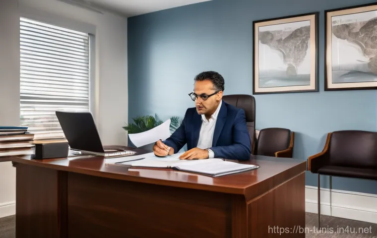 튀니지 이민법 및 시민권 취득 - **Prompt:** A vibrant scene depicting a diverse group of people, including adults and a toddler (wea...